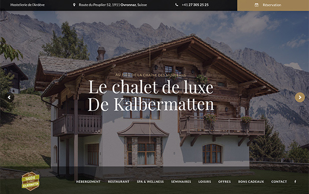 site hotelardeve.ch